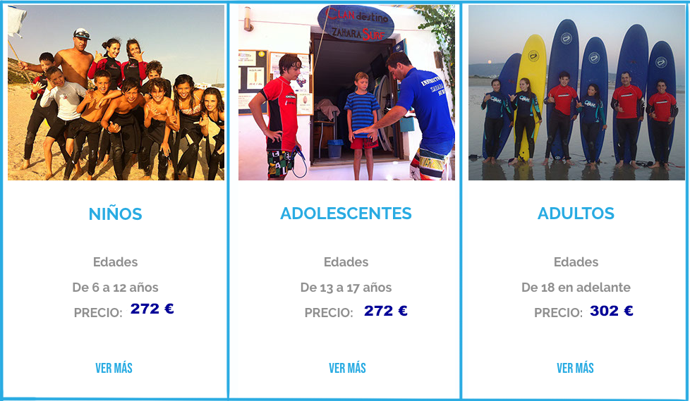 cursos surf